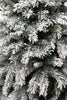 Black Box Trees - Chandler x-mas tree green frosted TIPS 283 - h120xd82cm - Sapin Belge