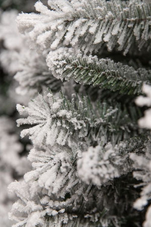 Sapin artificiel - Chandler Frosted - h260xd147cm - Sapin Belge